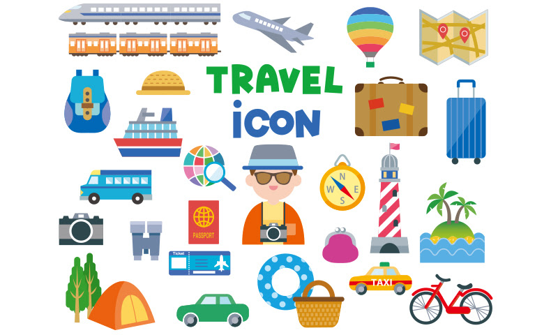 旅行 をテーマにした無料イラスト素材10選 商用利用可 Acworks Blog