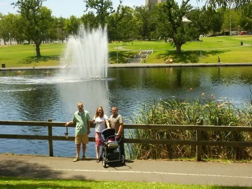 Bij de rivier Torrens