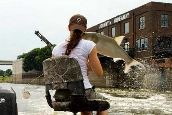 女子河边钓鱼 大鱼竟进行 报复 行为 女子无法淡定 科技资讯 游戏新闻