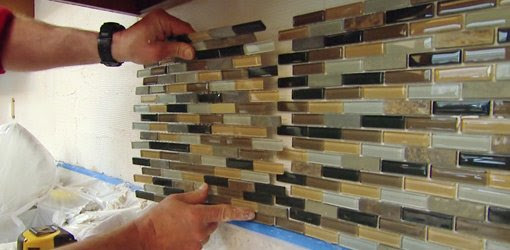 How to Install a Mosaic Tile Backsplash