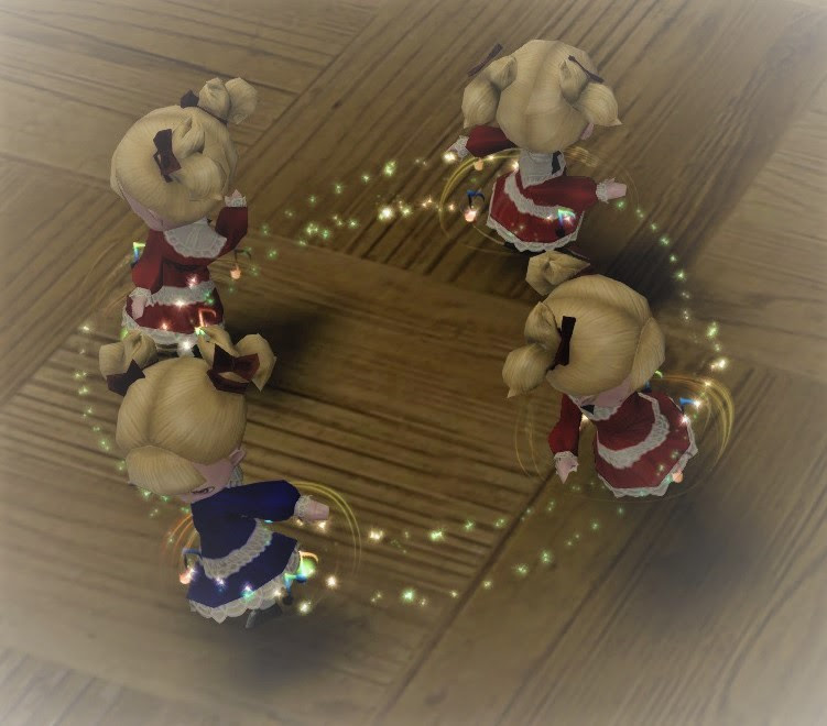 Ff14 ミニオン カルコ ブリーナ うさねこ散歩