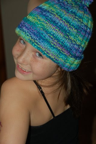 Basic child knit hat pattern
