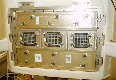 Los ratones volaron a bordo del 'Discovery' en 2009. | NASA.
