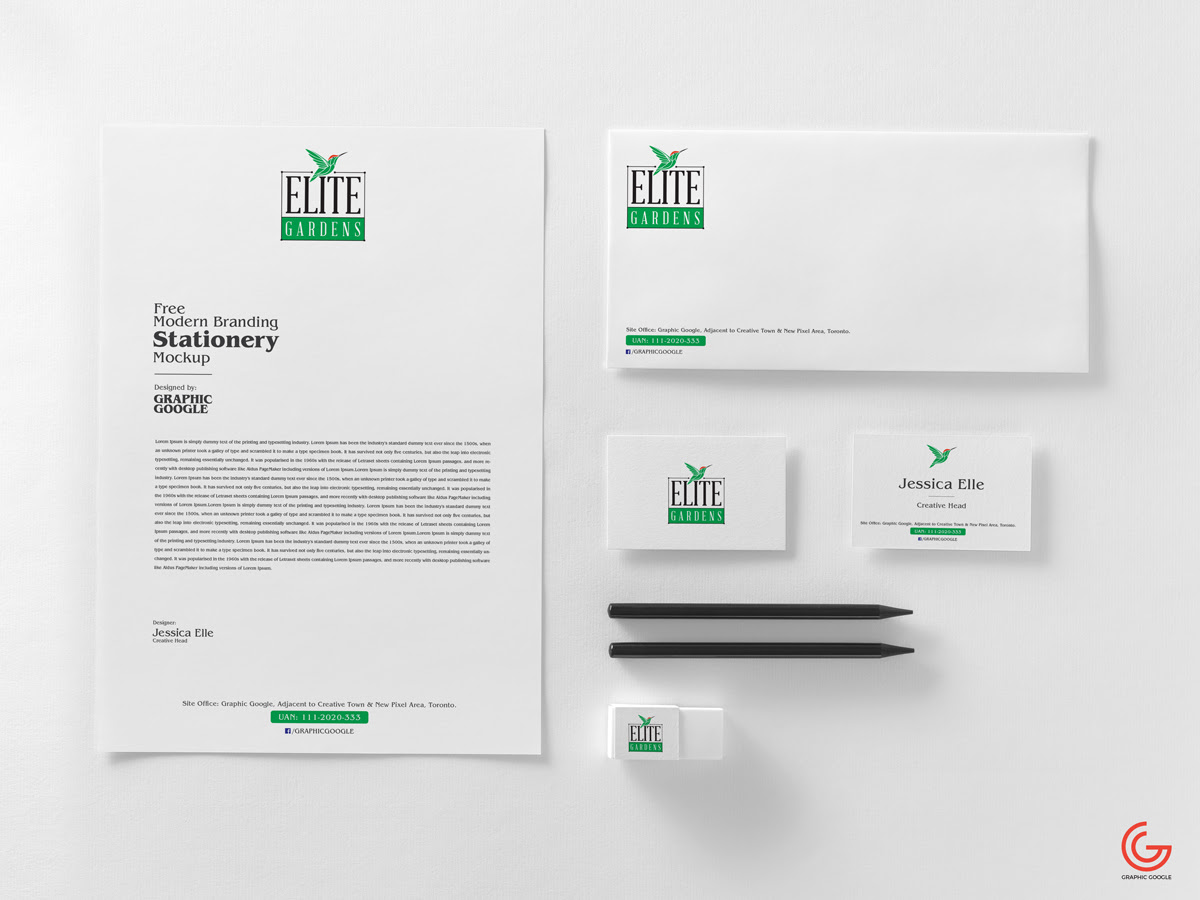 Download Free Modern Branding Stationery Mockup Psd 2018 Graphic Google Tasty Graphic Designs Collectiongraphic Google Tasty Graphic Designs Collection