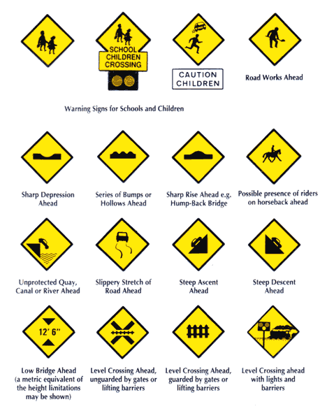 I Didn T Get A Chance To Take Pictures Of All The Funny Caution Signs So Please Look At The Top Row Of This Elarged