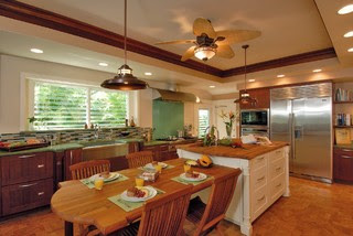Hale Aina By The Sea tropical kitchen