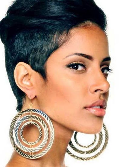 Short wrap hairstyles for black women