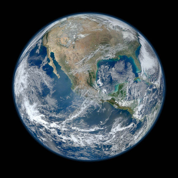 The precious blue marble