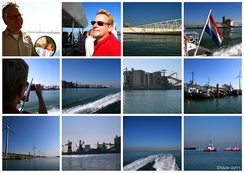 Hoek van Holland, Fast Ferry (RET) en Nieuwe Waterweg by Marcel van Gunst