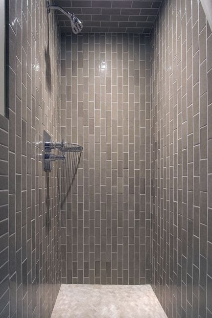 Straight Brick Lay Pattern | Tile Shower Ideas | Pinterest