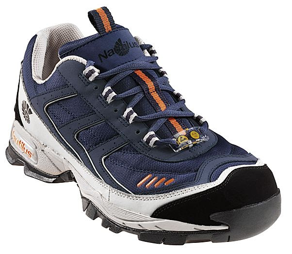 Wide Tennis Shoes  Women on Safety Footwear Women S Work Shoes Athletic Navy 01376 Wide Avail