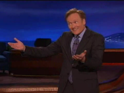 After learning he'd get bumped by a new Jay Leno show, Conan O'Brien released this disapproving statement 