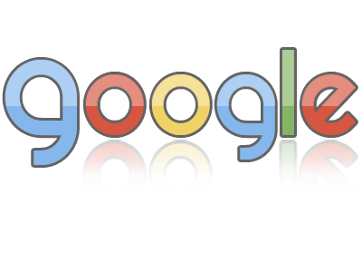 Two alternative logos for google.com Fast dial page.