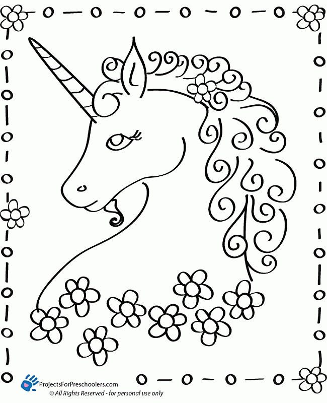 Free Printable Unicorn Coloring Page Download Free Clip Art Free