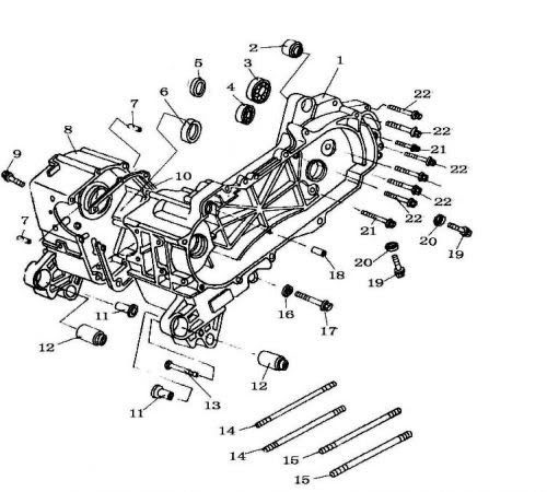 Details about Scooter 50cc GY6 Service Repair Manual Tank SUNL Vento