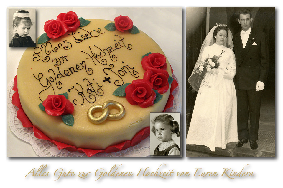 Goldene Hochzeit Foto & Bild | gratulation und feiertage ...