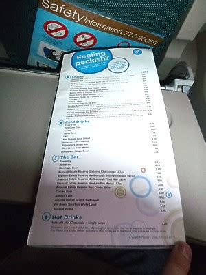 They were first introduced in the uk in 1988 before the concept was taken up by companies included at&t corporation, citibank, general cinema and lenscrafters and introduced to america in 1992. Air New Zealand - Reviews - inflight food - Airline meal