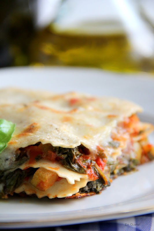 Lasaña vegetariana