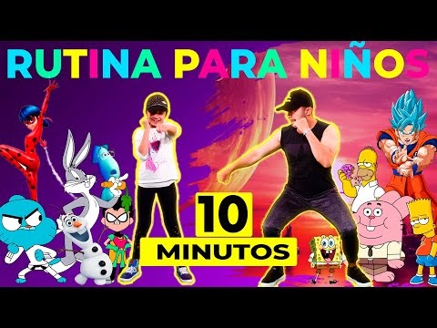 Ejercicios divertidos y efectivos para niños y niñas de todas las edades.