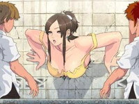 無料エロアニメ 壁を突き破って身動きが取れなくなった美人妻が通りすがりの男たちにレイプされちゃう強引セックス Pornhub アダルトアニメ 動画アニルト