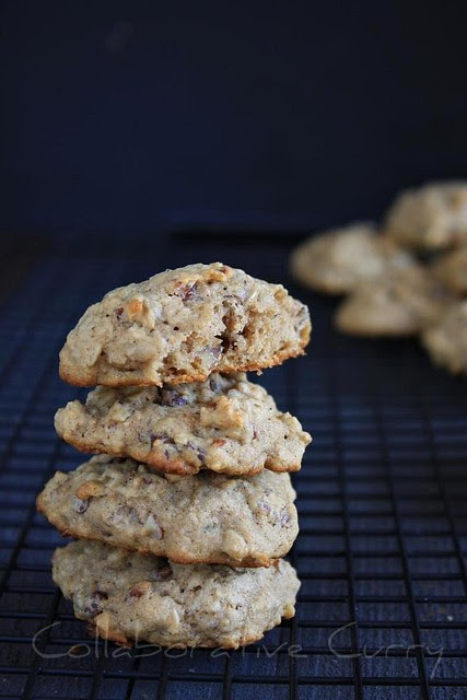   Banana Oatmeal Chocolate Chip Cookies