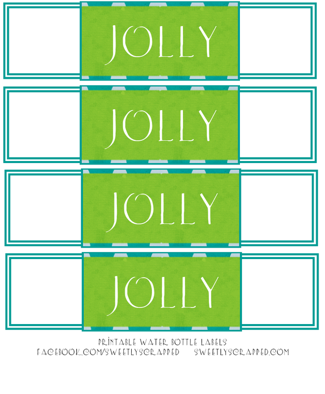 Water bottle labels - Sweetly Scrapped 's Free Printables,Digi's and Clip Art