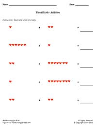 Handwriting for Kids - Mathematics - Addition - Visual Math ...