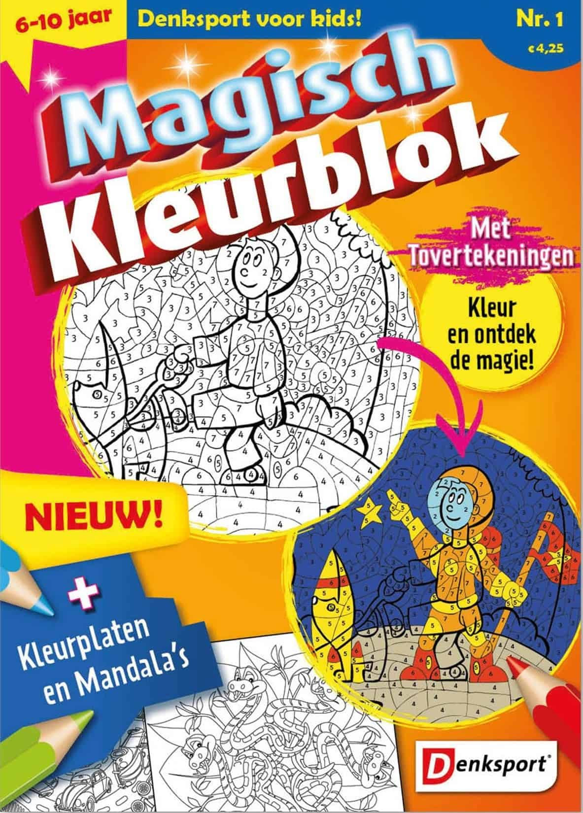 Magisch kleurboek voor kinderen - Hobby.blogo.nl