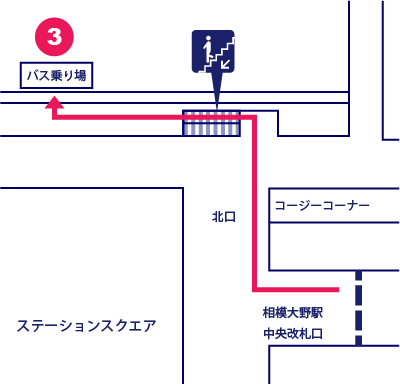 女子美祭10 アクセスマップ