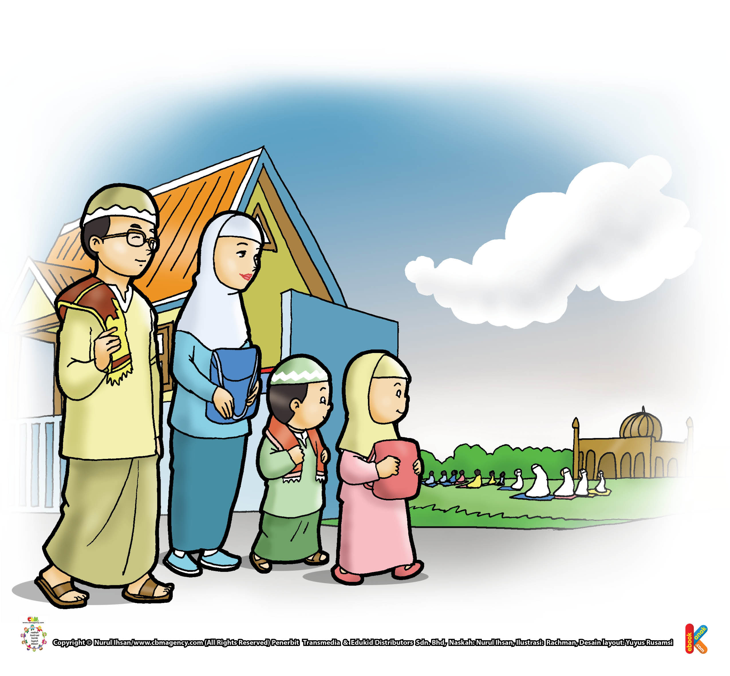 Kata Nabi Pergi Shalat Idul Fitri Jalan Kaki Ebook Anak Kata Nabi Pergi Shalat Idul Fitri Jalan Kaki Ebook Anak