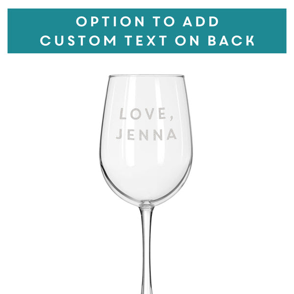 Anniversary White Wine Glasses - Design: STILLDO