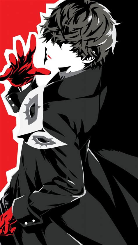 akira kurusu protagonist persona  video game anime