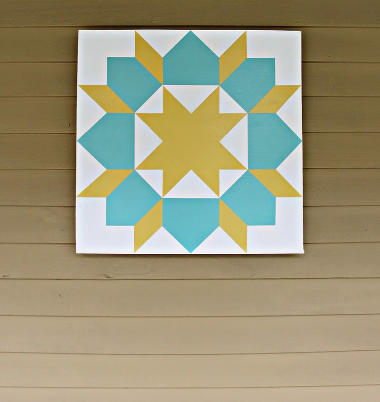 My "Swoon" Block Barn QUilt