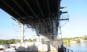Reparación del Puente de Boca de Jaruco.