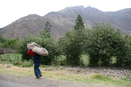 Between Urubamba and Cuzco - October 2008