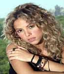 Shakira head shot