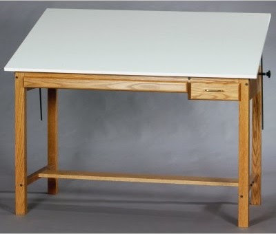 Build Your Own Drafting Table PDF Woodworking