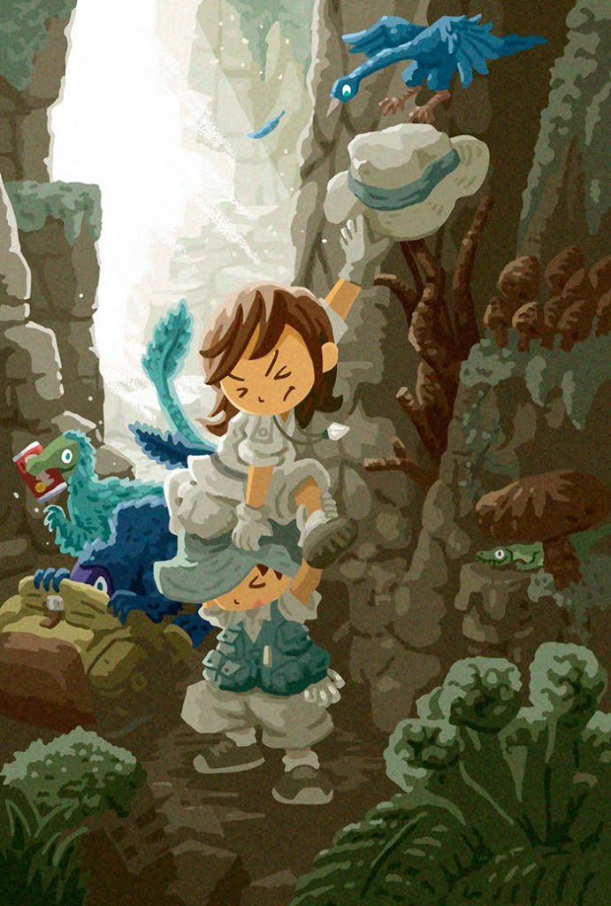 オリジナルイラスト 遺跡探索 Takahashi Susumu Information
