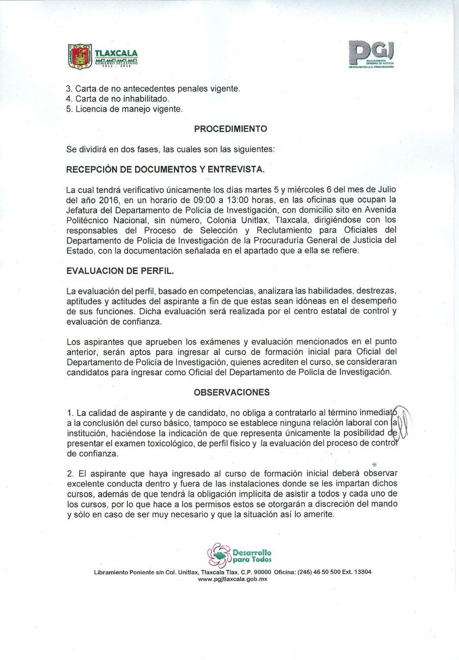 Abre PGJE su convocatoria de ingreso a diversas áreas  e 