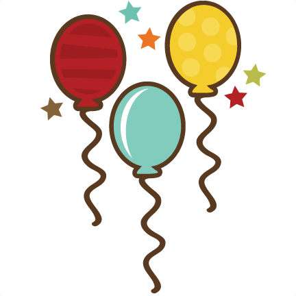Download Balloons With Stars SVG file for scrapbooking cardmaking ...