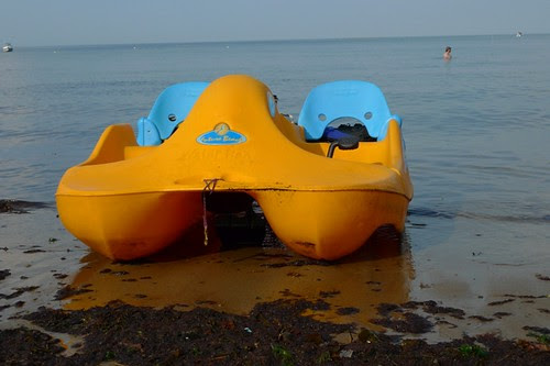 Single Speed Aquatic Tandem Recumbent (aka Pedal Boat)