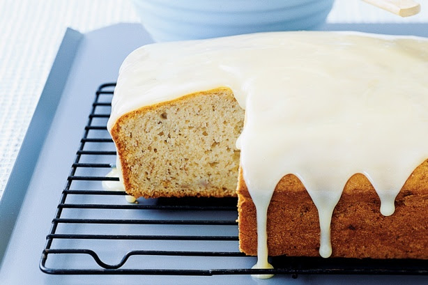 Sour cream banana cake main image