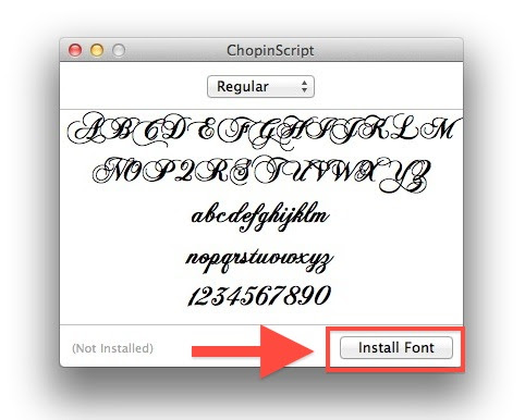 install-fonts-mac-os-x Installing new fonts in Mac OS X