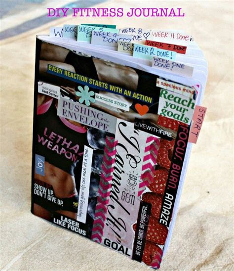 ideas workout log book pinterest