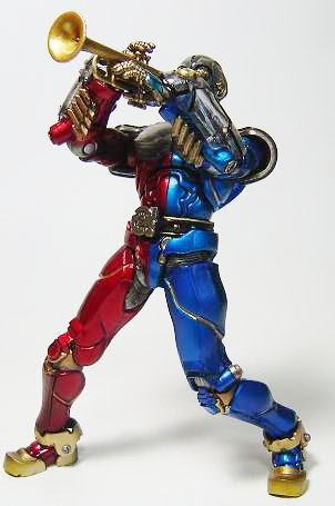 S I C キカイダー01 ダブルマシーン 立体物