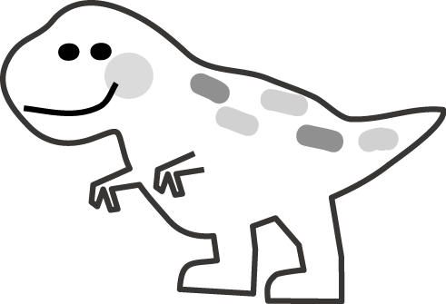 恐竜のイラスト 無料イラスト