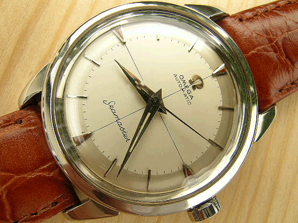 Omega Seamaster Automatic steel two tone dial 1958