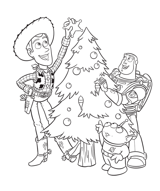 christmas colouring pages for kids - Clip Art Library
