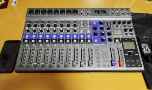 Zoom L 12とm1 Mac Miniの接続編です Zoom Livetrak L 12 Mac Mini M1 リョウスケ日記 今日もドラムが叩きたい