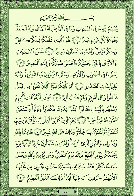 سورة المنافقون سورةالتغابن